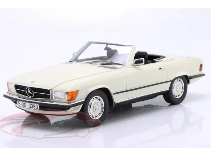 MERCEDES-BENZ  380SL (R107) Cabriolet (1983), white