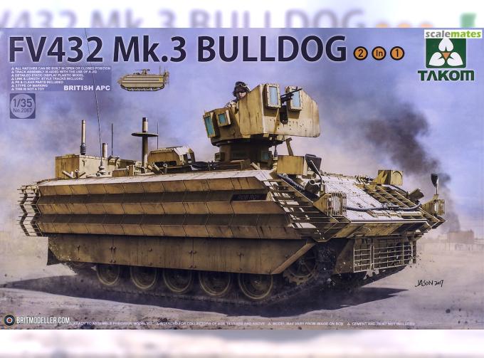 Сборная модель FV-432 Mk.3 "Bulldog"