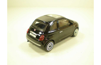 FIAT 500 (2007), черный