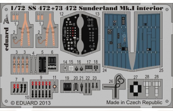 Фототравление для Sunderland Mk.I interior S.A.