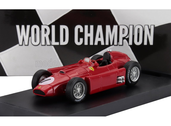 FERRARI F1 Lancia D50 №1 World Champion Winner British Gp (1956) Juan Manuel Fangio, Red