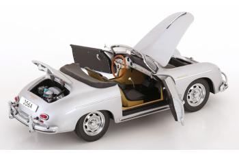PORSCHE 356A Speedster (1958), silver