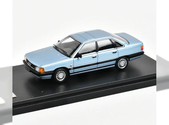 AUDI 100 C3 (1989), light blue