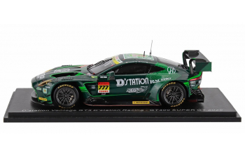ASTON MARTIN Vantage Amr Gt3 Evo Team D'station Racing №777 Gt300 Class Super Gt 2025 Tomonobu Fujii - Charlie Fagg, Green
