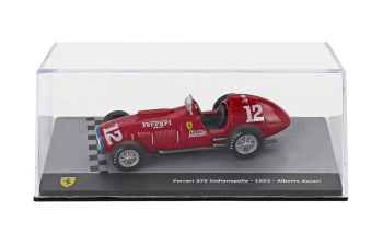 FERRARI F1  375 F2 №12 World Champion Season 1952 Alberto Ascari - Con Vetrina - With Showcase, Red