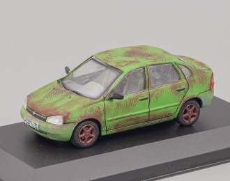 Lada Kalina, зеленый