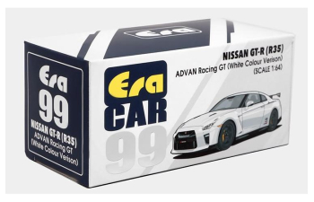 NISSAN GT-R (R35) Advan Racing GT, white