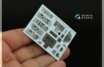 3D Декаль интерьера кабины МиГ-31М (Hobby Boss)