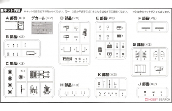 Сборная модель JGSDF 1/2T военные грузовики