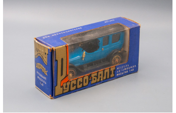 РУССО-БАЛТ С24/30 с кузовом "Лимузин" с задним фонарем (А32), синий