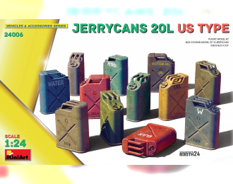 Сборная модель Jerrycans 20l Usa Type 1942