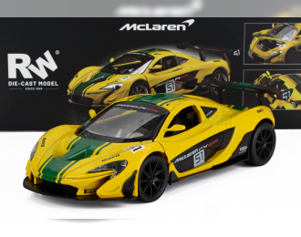 McLAREN P1 №51 Racing (2013), Yellow Green