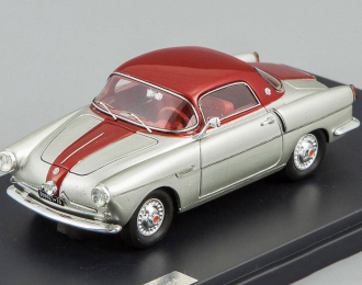 FIAT 600 Viotti Coupe (1959), silver / red