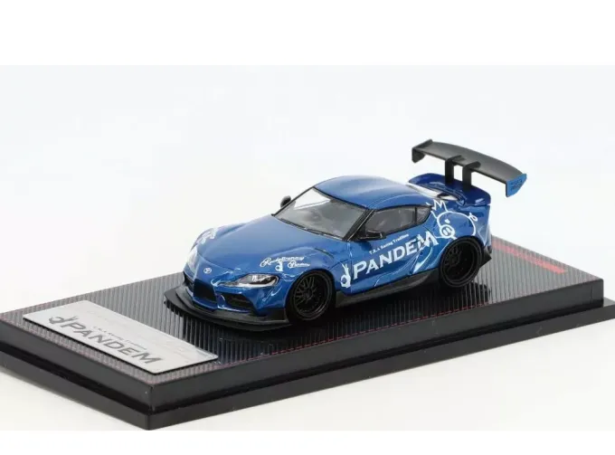 TOYOTA Pandem Supra A90, blue