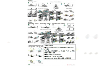 Сборная модель AH-64 Apache Longbow Attack Helicopter