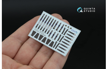 3D Декаль интерьера кабины Lynx Mk8 (Revell)