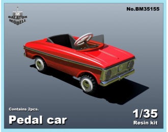 Сборная модель Москвич педальная машинка/Moskvich toy pedal car (2pcs per set) (BCC)