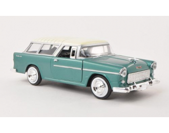 Chevrolet Bel Air Nomad 1955, green / beige