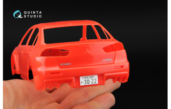 3D Декаль интерьера кабины Mitsubishi Lancer Evolution X (Aoshima)