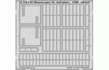 Набор фототравления для USS MISSOURI PART II.