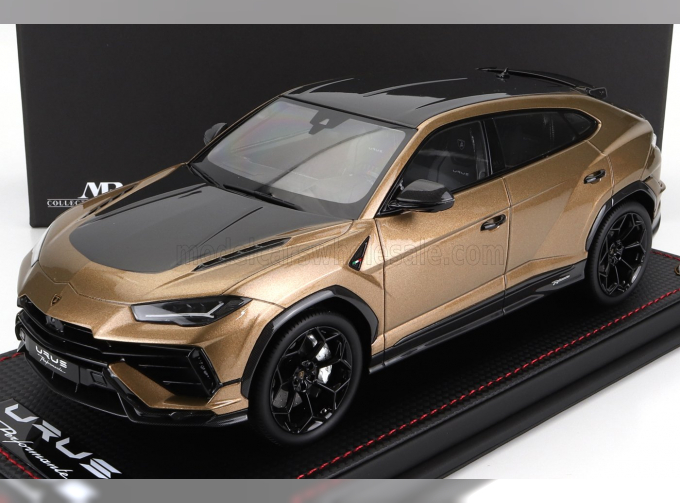 LAMBORGHINI Urus Performante (2022) - Con Vetrina - With Showcase, Bronzo Hypnos - Copper Carbon