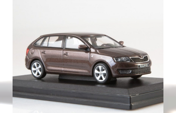 SKODA Rapid Spaceback (2013) brown