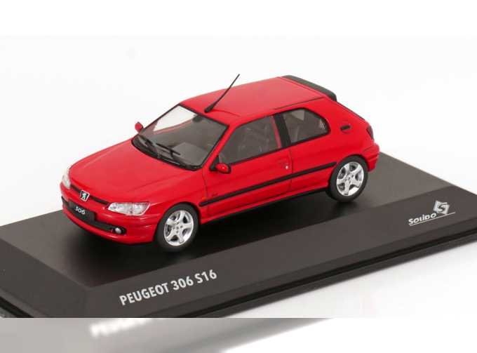 PEUGEOT 306 S16 (2002), red