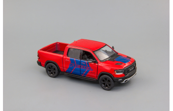 DODGE Ram 1500 REBEL (2019), red