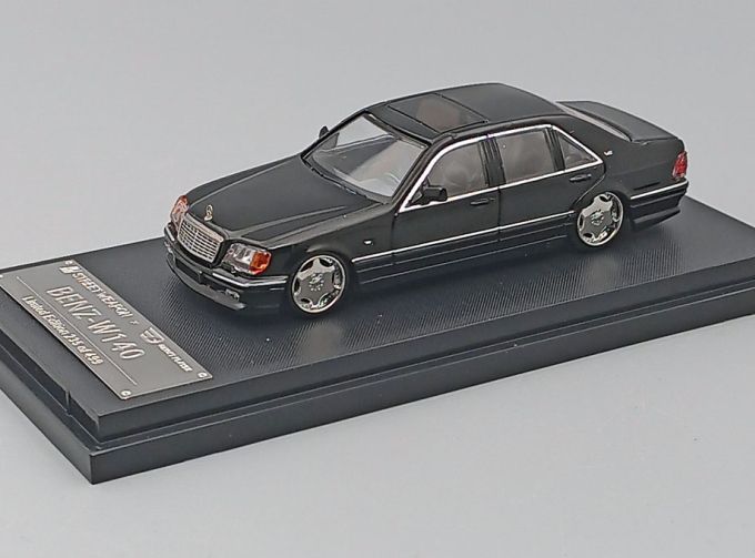 MERCEDES-BENZ S600 V12 (W140), black