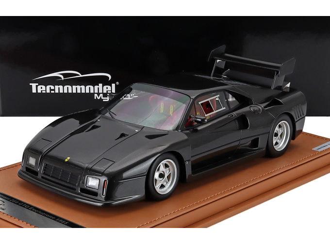 FERRARI 288 Gto Evoluzione 1985 - Silver Wheels, Black Met