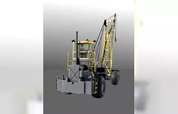 Сборная модель авиационный подъемный кран NS60