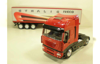 IVECO Stralis трейлер контейнер, красный