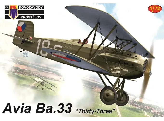 Сборная модель Avia Ba.33 "Thirty-Three"