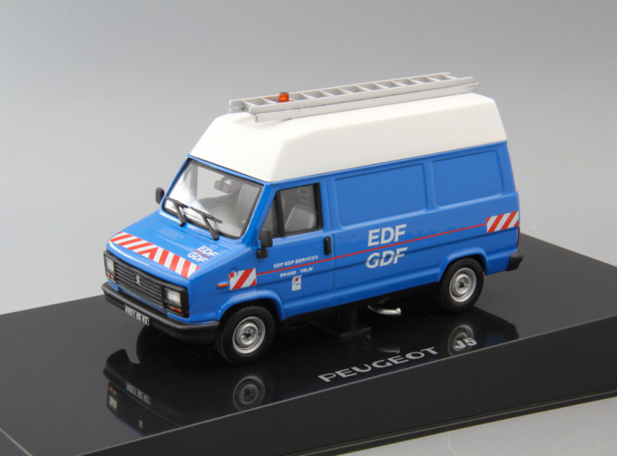 PEUGEOT J5 EDF GDF Services Grand Velay (2002), blue