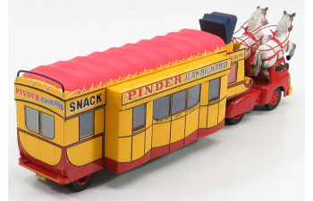 TRUCK Pinder Circus Creperie Snack Bar (1955), Yellow Red