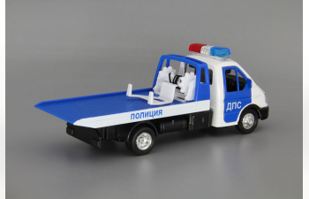Горький 3302 Эвакуатор Полиция ДПС, синий / белый / красный