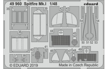 Фототравление для Spitfire Mk. I