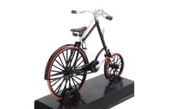 Велосипед The Humber Safety Bicycle (1885), черно-красный