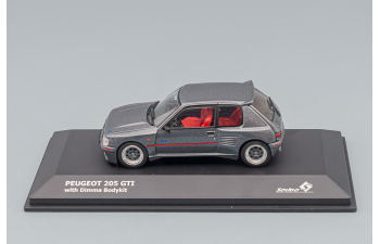 PEUGEOT 205 GTI with Dimma Bodykit, grey metallic