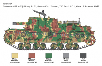 Сборная модель Самоходка M42 da 75/18