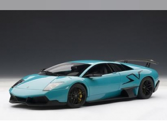 LAMBORGHINI Murcielago LP670-4 SV 2009, TURQUOISE BLUE