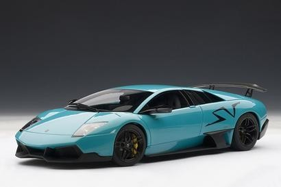 LAMBORGHINI Murcielago LP670-4 SV 2009, TURQUOISE BLUE