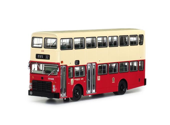 LEYLAND Victory Mk 2/Alexander Kowloon Motor Bus (1978), red/cream