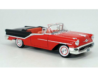 OLDSMOBILE Super 88 (1957), Road Signature 1:18, красно-черный