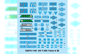 Сборная модель Самолёт Т-38С TALON II