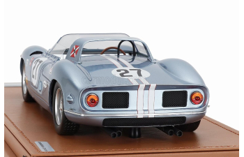 FERRARI 330p 4.0l V12 Spider №27 12h Sebring (1965) Charlie Kolb - John Fulp, Light Blue Met