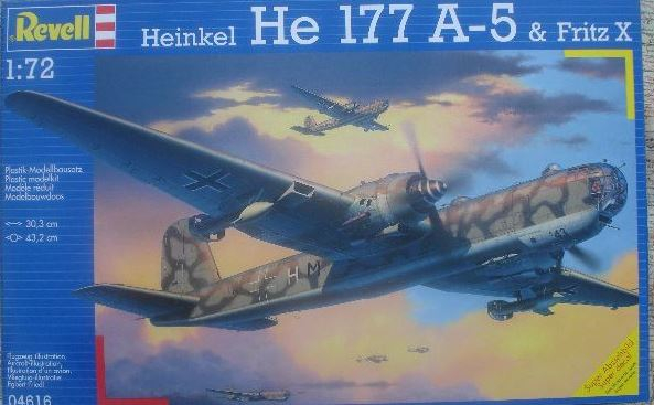 Сборная модель Heinkel He-177A-5 & Fritz X