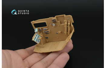 3D Декаль интерьера кабины БМ-30 Смерч (Meng) (Малая версия)