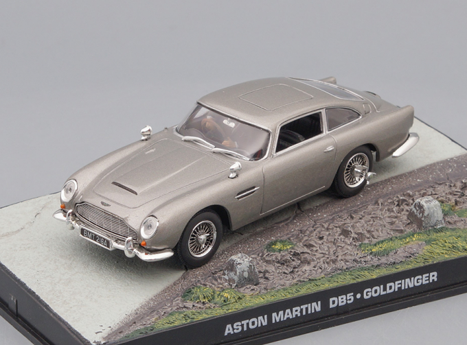 ASTON MARTIN DB5 "Goldfinger" 007 (1964), silver