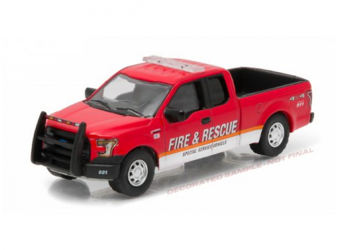 FORD F-150 Fire & Rescue Special Service (пожарный) 2015